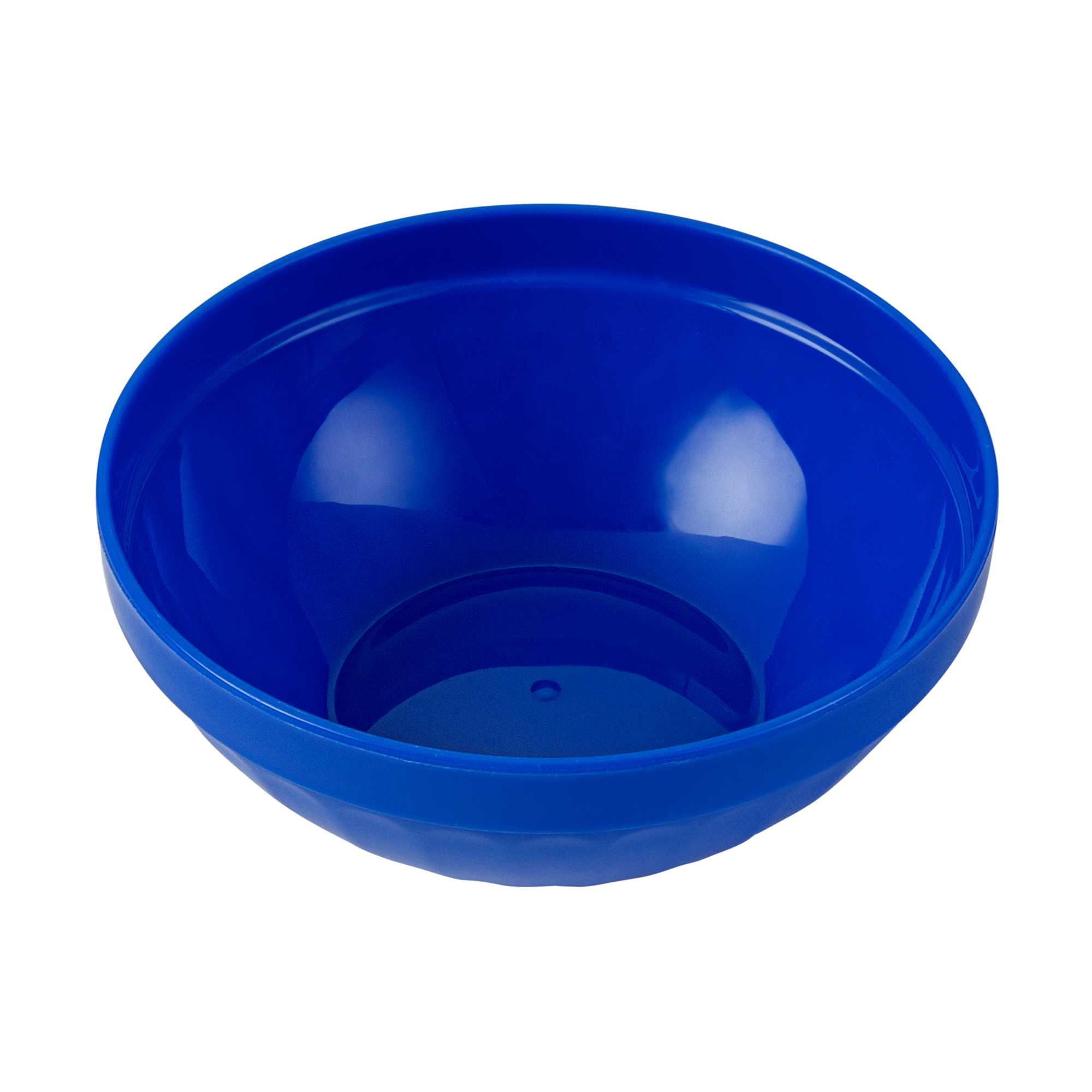 RW Kids 7 oz Round Blue Plastic Bowl - 4" x 4" x 7" - 10 count box