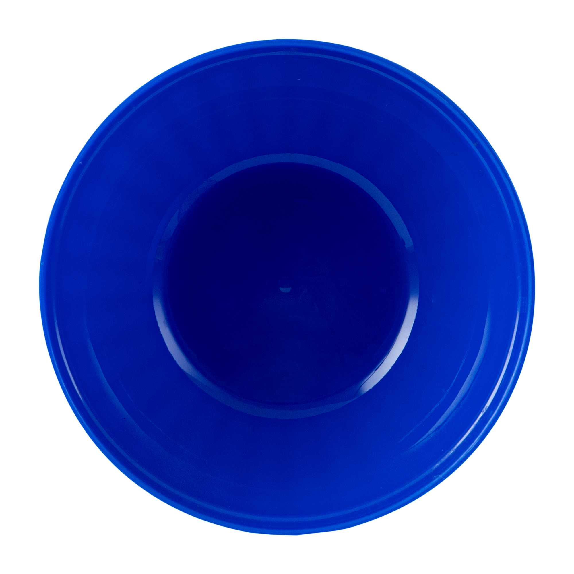 RW Kids 7 oz Round Blue Plastic Bowl - 4" x 4" x 7" - 10 count box