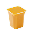 Thermo Tek 32 oz Square Clear Plastic Deli / Snack Container - 4 1/2" x 4 1/2" x 5 1/4" - 50 count box