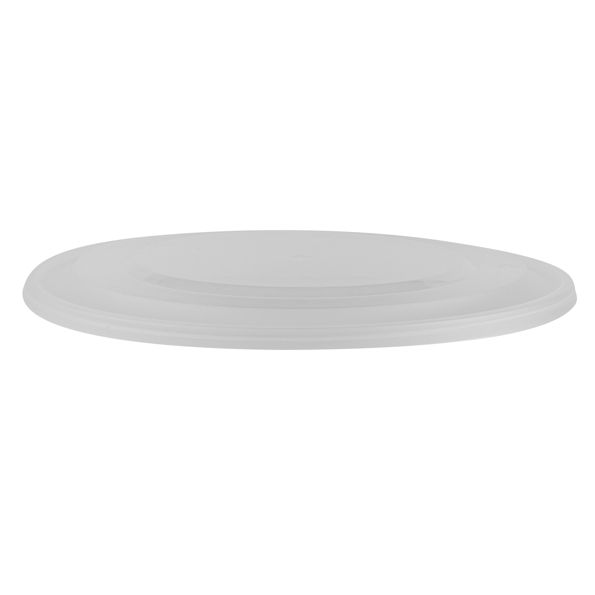 Cater Tek 118 oz Round Black Plastic Catering / Serving Bowl - with Clear Lid, Microwavable - 9 3/4" x 9 3/4" x 4 3/4" - 25 count box