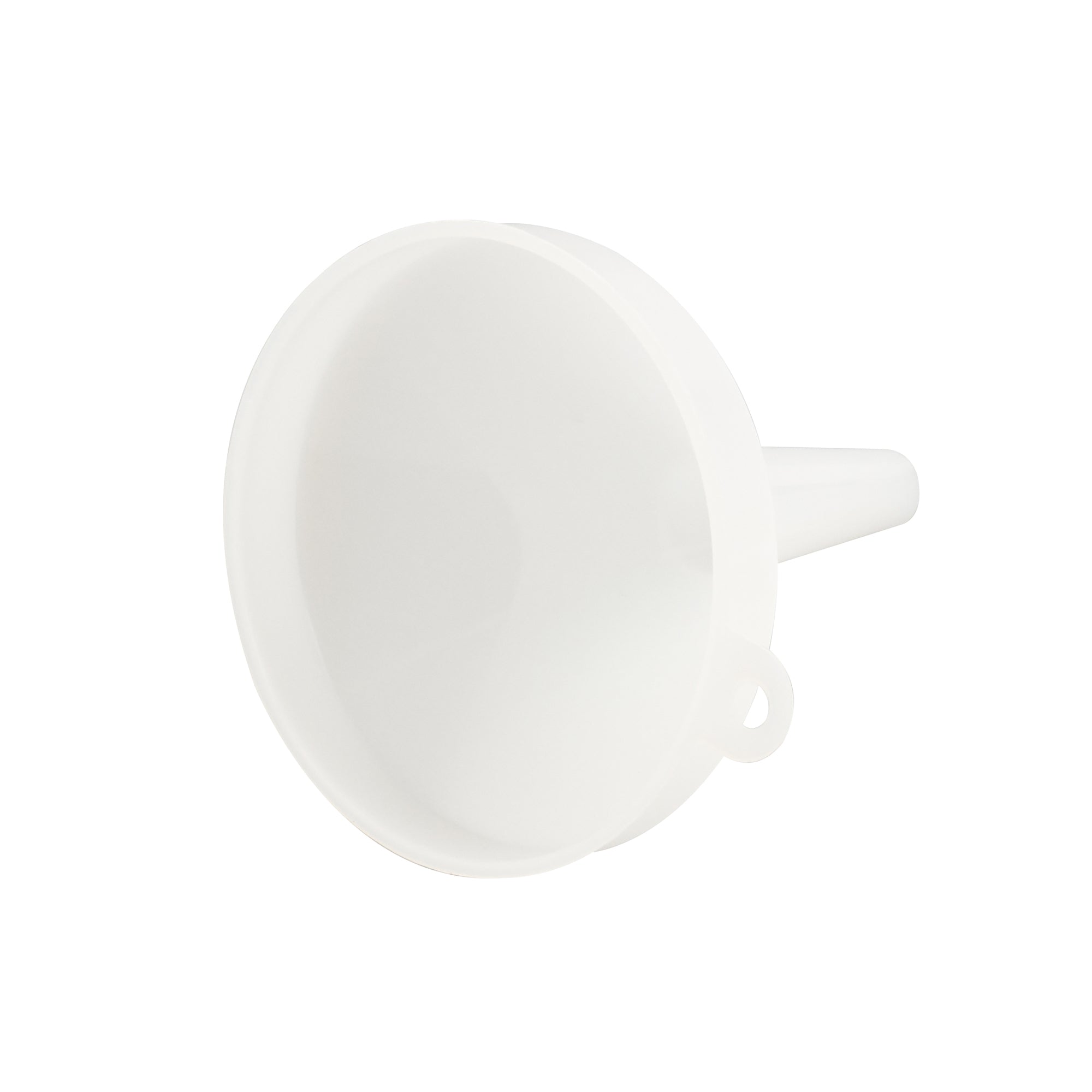 Met Lux 8 oz White Plastic Funnel - 4 3/4" x 4" x 4 1/2" - 1 count box