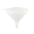 Met Lux 16 oz White Plastic Funnel - 5 3/4" x 5 1/4" x 4 3/4" - 1 count box