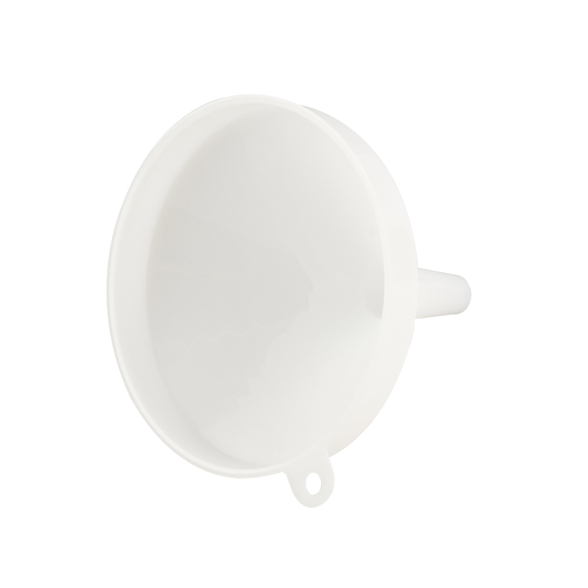 Met Lux 16 oz White Plastic Funnel - 5 3/4" x 5 1/4" x 4 3/4" - 1 count box