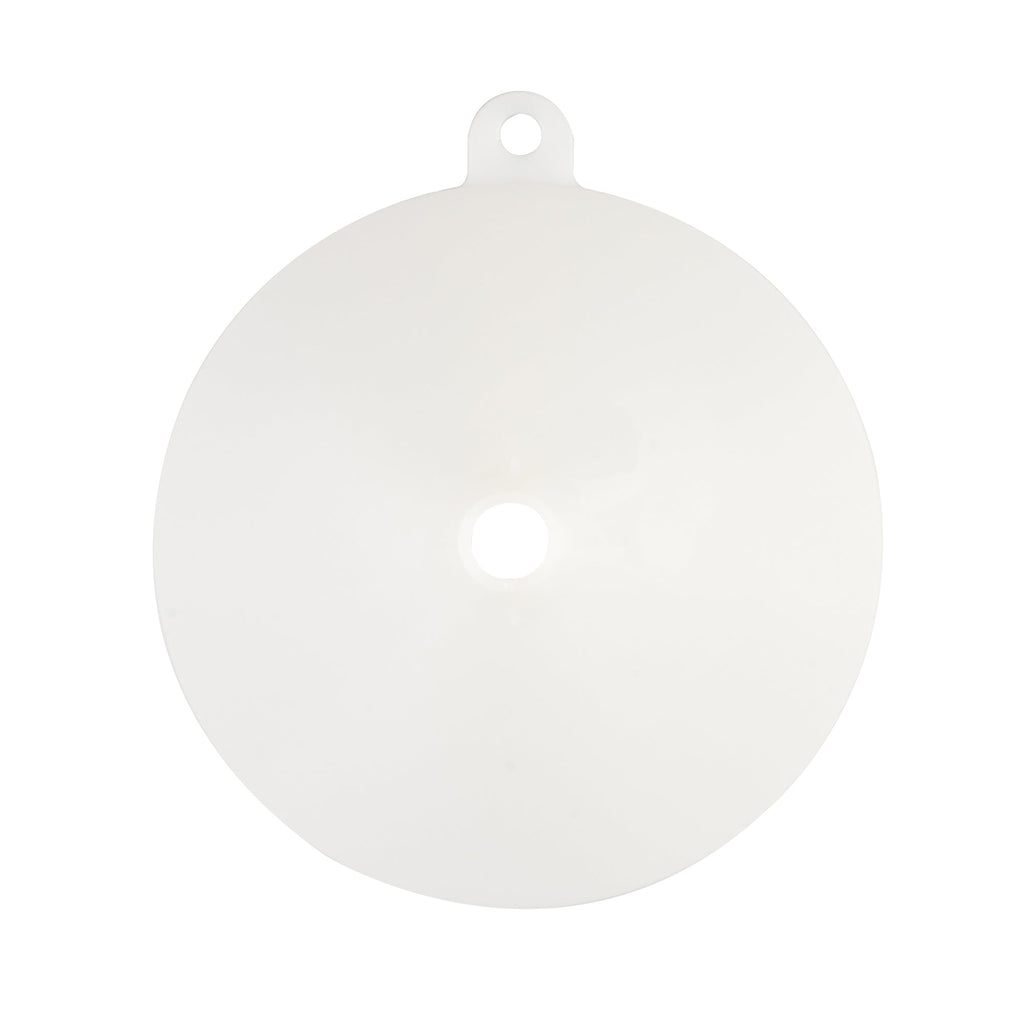 Met Lux 16 oz White Plastic Funnel - 5 3/4" x 5 1/4" x 4 3/4" - 1 count box