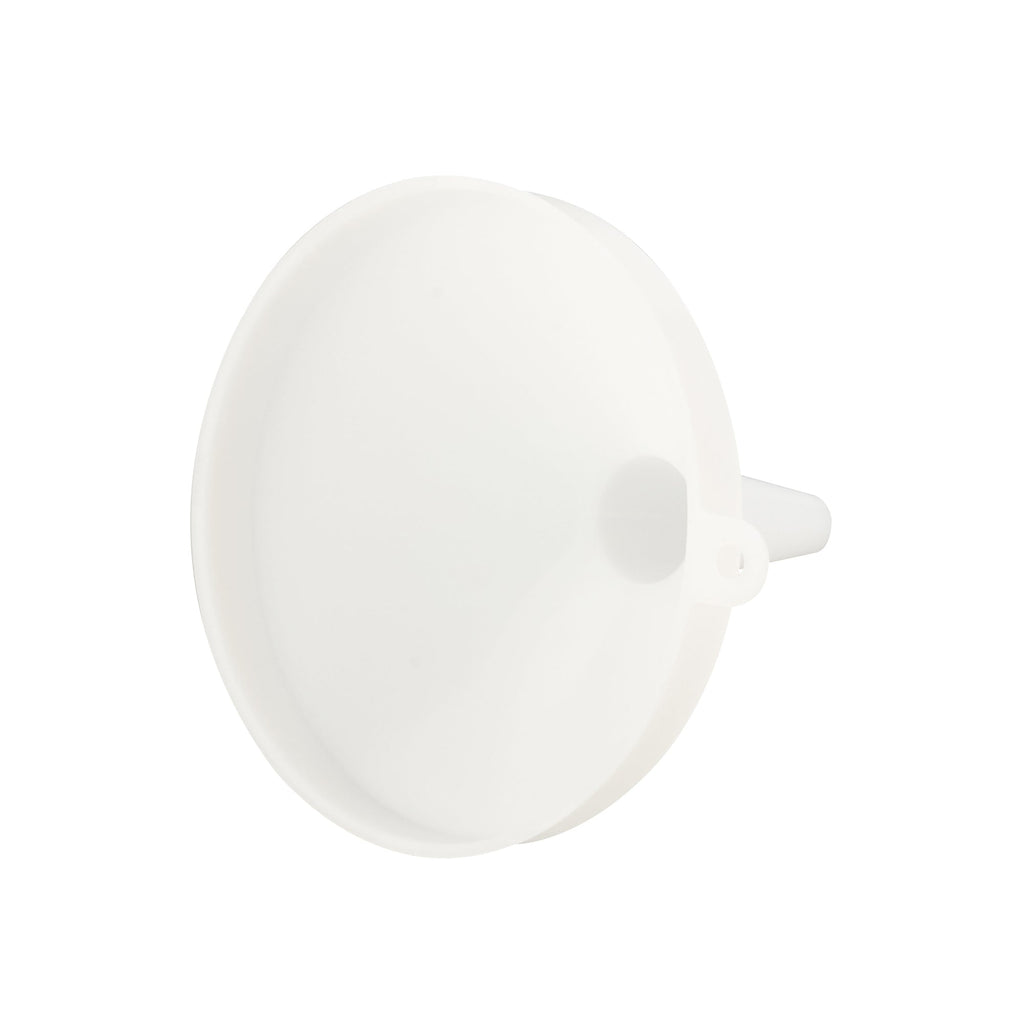 Met Lux 24 oz White Plastic Funnel - 6 3/4" x 6" x 5 1/2" - 1 count box
