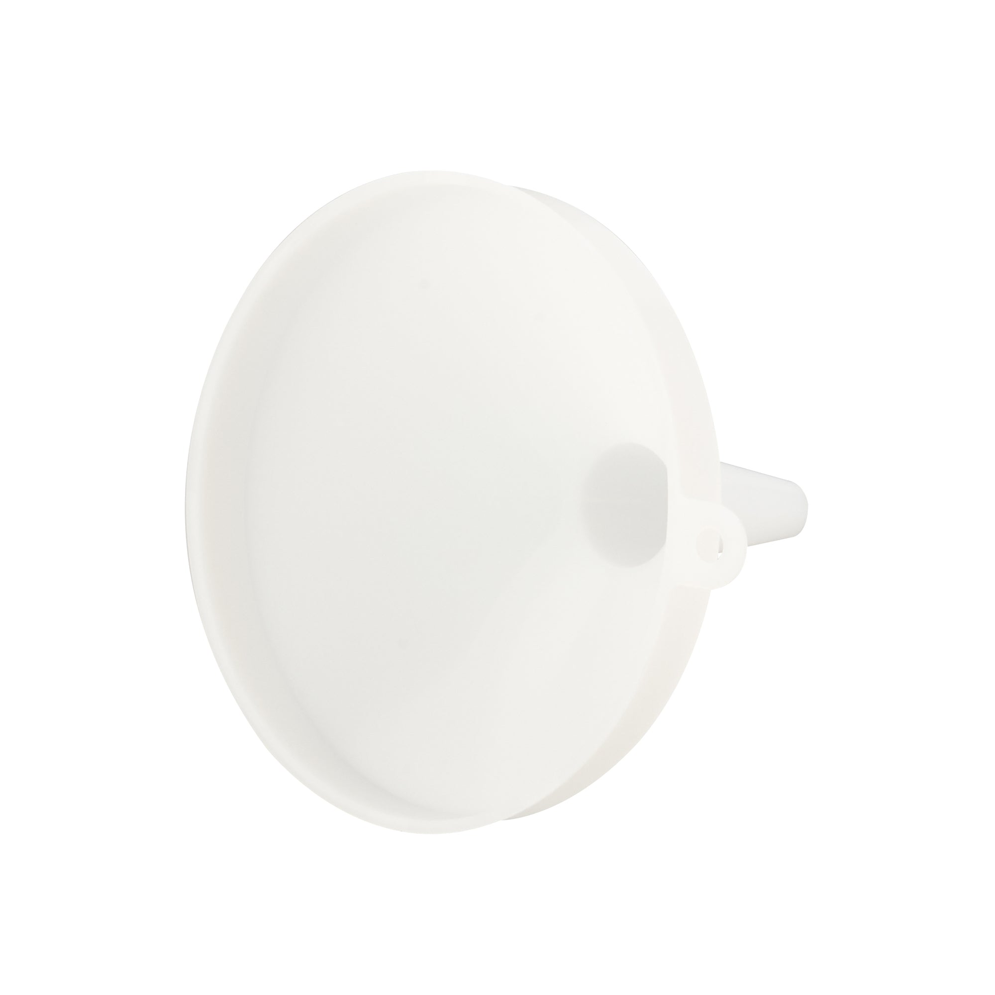 Met Lux 24 oz White Plastic Funnel - 6 3/4" x 6" x 5 1/2" - 1 count box