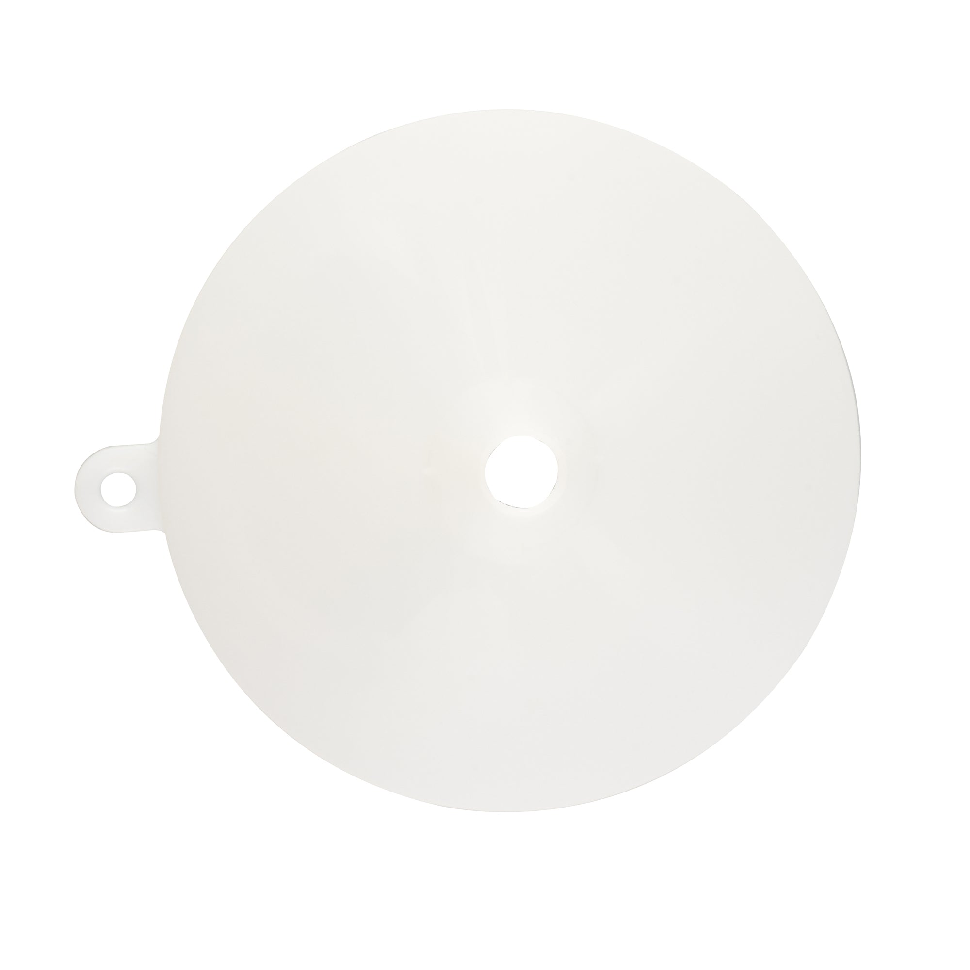 Met Lux 24 oz White Plastic Funnel - 6 3/4" x 6" x 5 1/2" - 1 count box