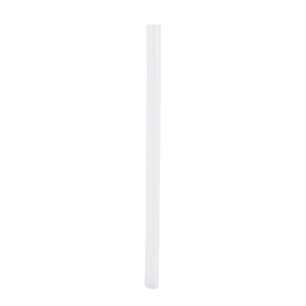 Met Lux 1 oz White Plastic Condiment Pump - with 11" Trimmable Dip Tube - 1 count box