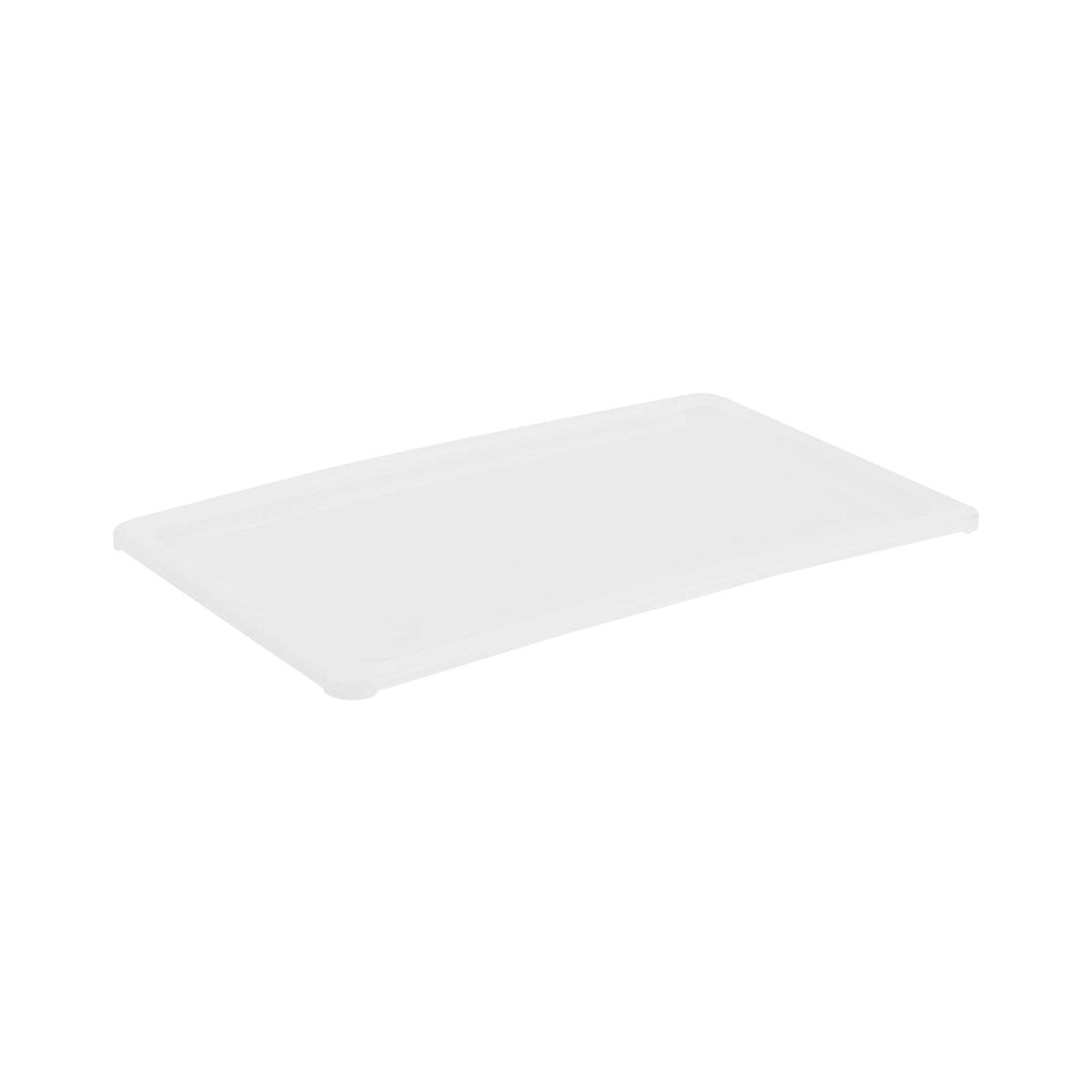 Met Lux Rectangle Clear Polypropylene Lid - Fits Full Size Pan - 20 3/4" x 13" - 1 count box