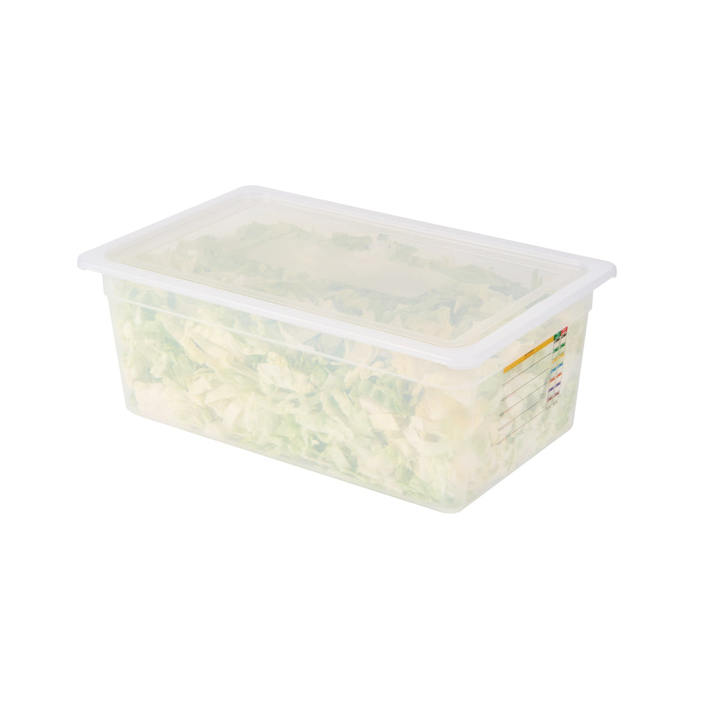 Met Lux Rectangle Clear Polypropylene Lid - Fits Full Size Pan - 20 3/4" x 13" - 10 count box