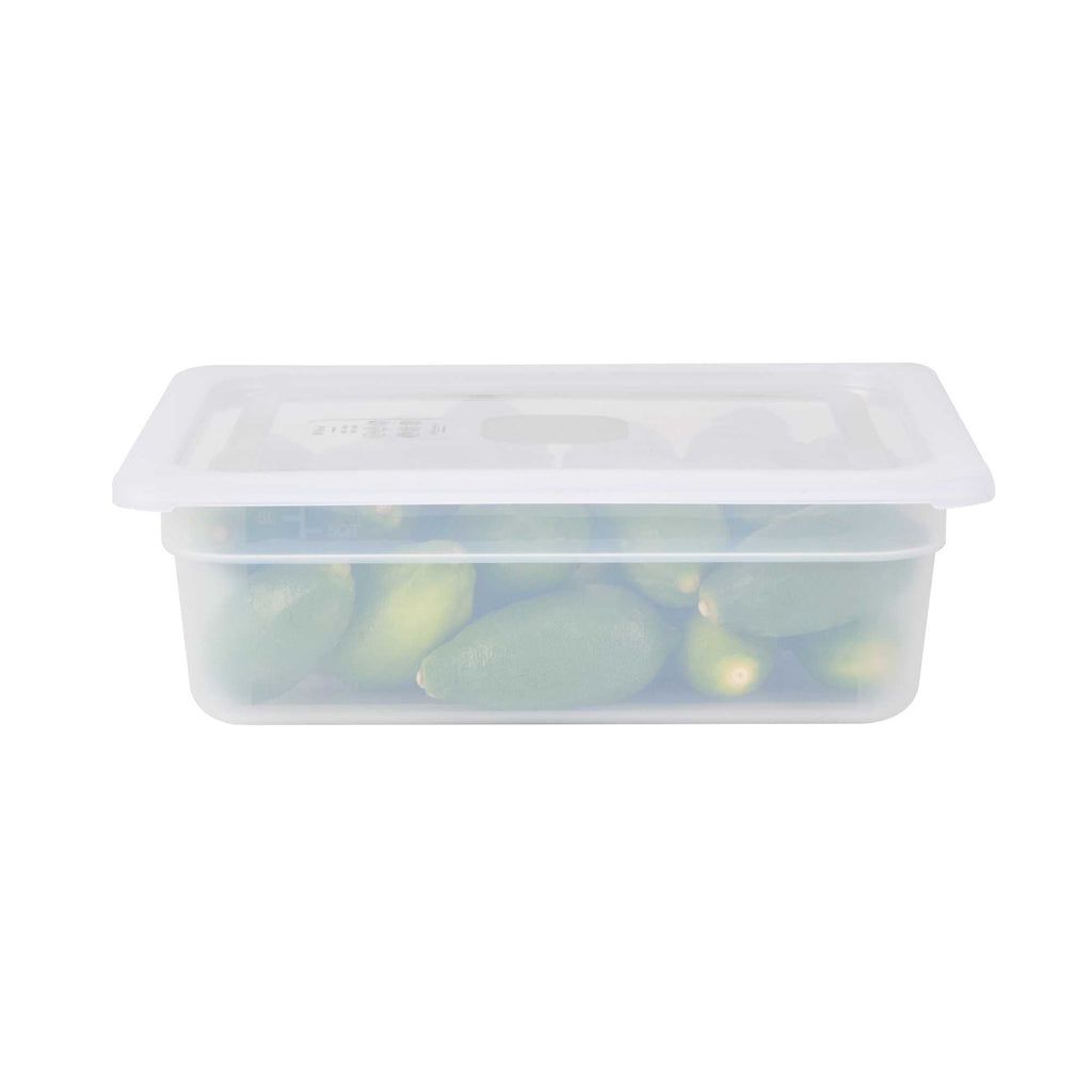 Met Lux Rectangle Clear Polypropylene Lid - Fits Half Size Pan - 12 3/4" x 10 1/2" - 1 count box