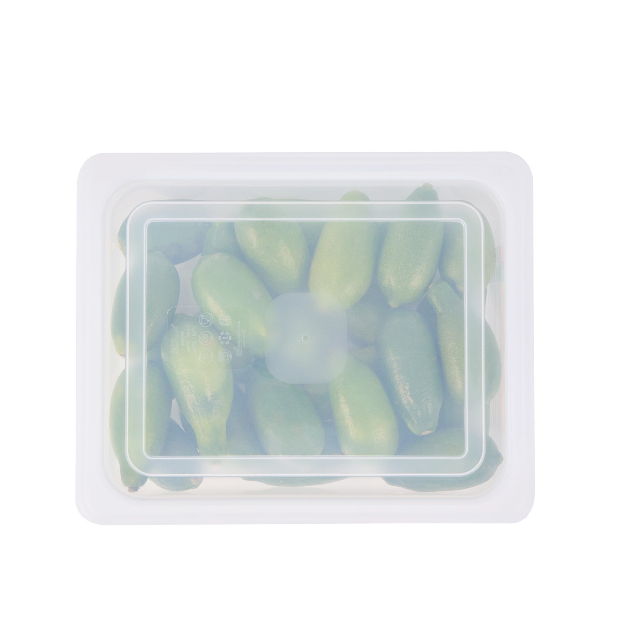 Met Lux Rectangle Clear Polypropylene Lid - Fits Half Size Pan - 12 3/4" x 10 1/2" - 10 count box
