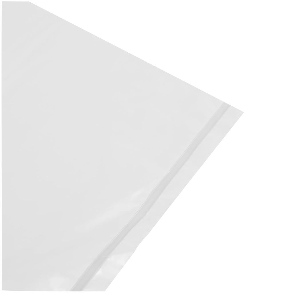 RW Clean 13 gal Clear Plastic Trash Can Liner - Light-Duty, 6 micron - 24" x 33" - 1000 count box