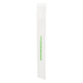 Basic Nature Clear Plastic Bag - with Flap, Home Compostable, High Clarity, Heat Sealable - 8" x 1" - 100 count box