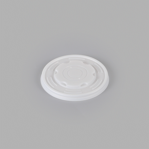 Sustain Round Clear Plastic Lid - Fits 17, 25 & 34 oz Take Out Container - 50 count box