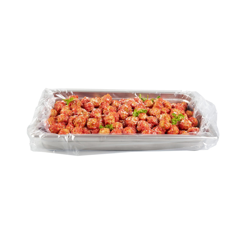 Fresh Hero Nylon Full Size Steam Table Pan Liner - 2.5" and 4" Depth - 34" x 12" - 100 count box