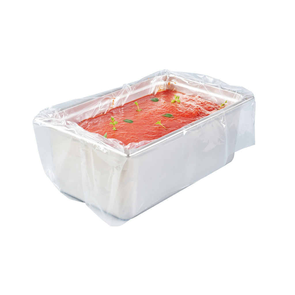 Fresh Hero Nylon Full Size Steam Table Pan Liner - 8" Depth - 34" x 22" - 50 count box