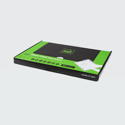 Fresh Hero Nylon Full Size Steam Table Pan Liner - 8" Depth - 34" x 22" - 50 count box