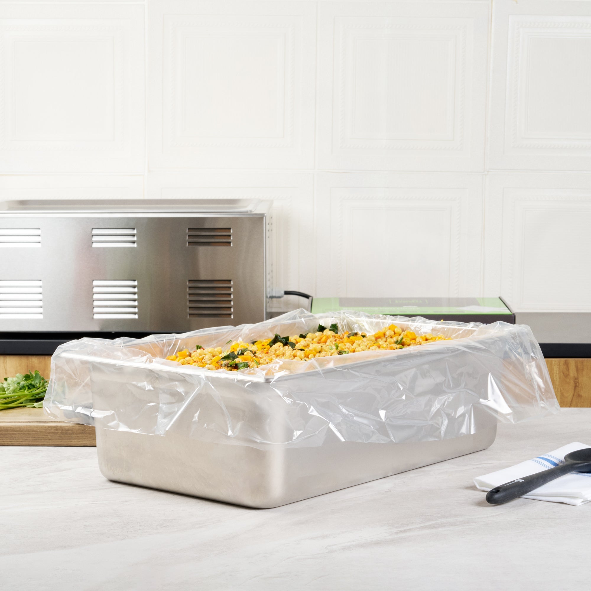 Fresh Hero Nylon Roasting Pan Liner - 6.5" Depth - 38" x 18" - 50 count box