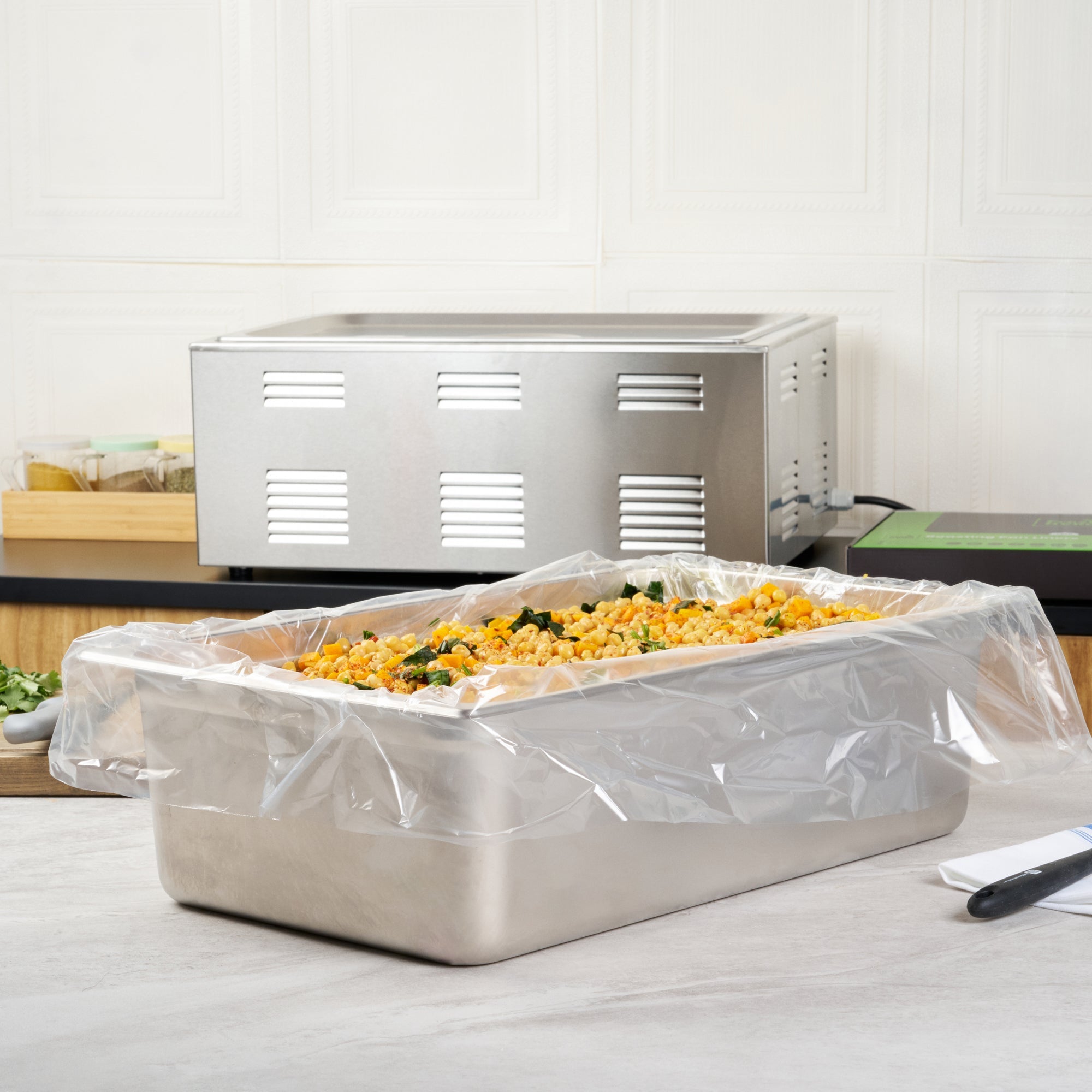 Fresh Hero Nylon Roasting Pan Liner - 6.5" Depth - 38" x 18" - 50 count box