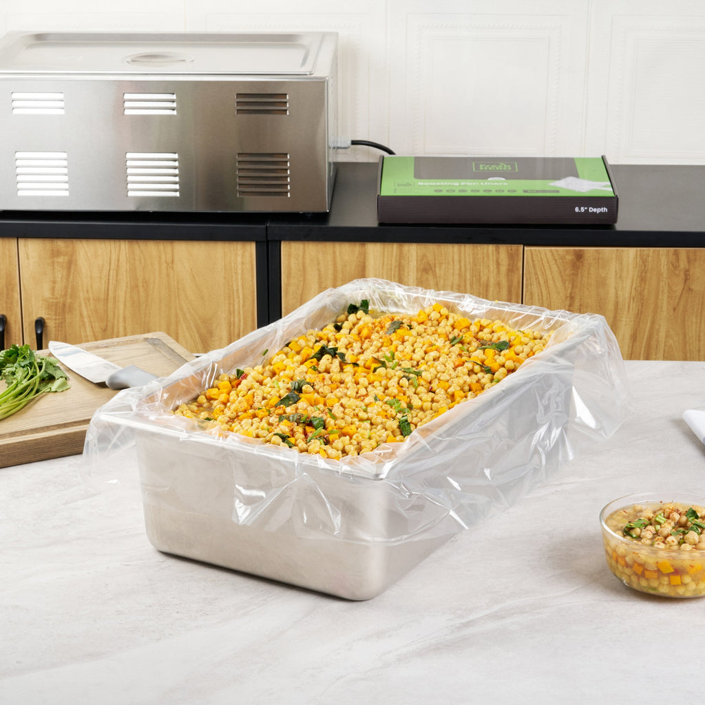 Fresh Hero Nylon Roasting Pan Liner - 6.5" Depth - 38" x 18" - 50 count box