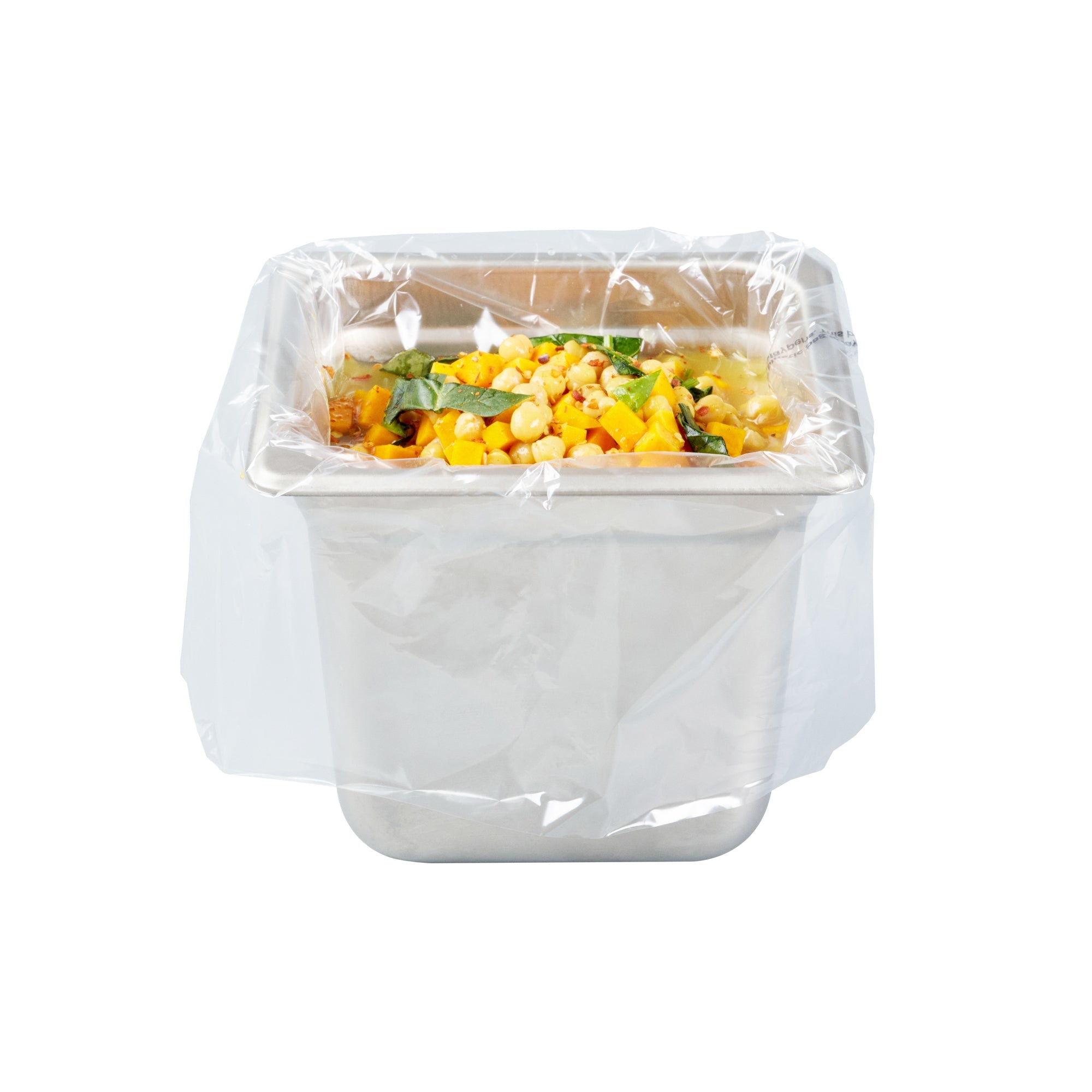 Fresh Hero Nylon 1/6 Size Steam Table Pan Liner - 8" Depth - 13" x 18" - 100 count box