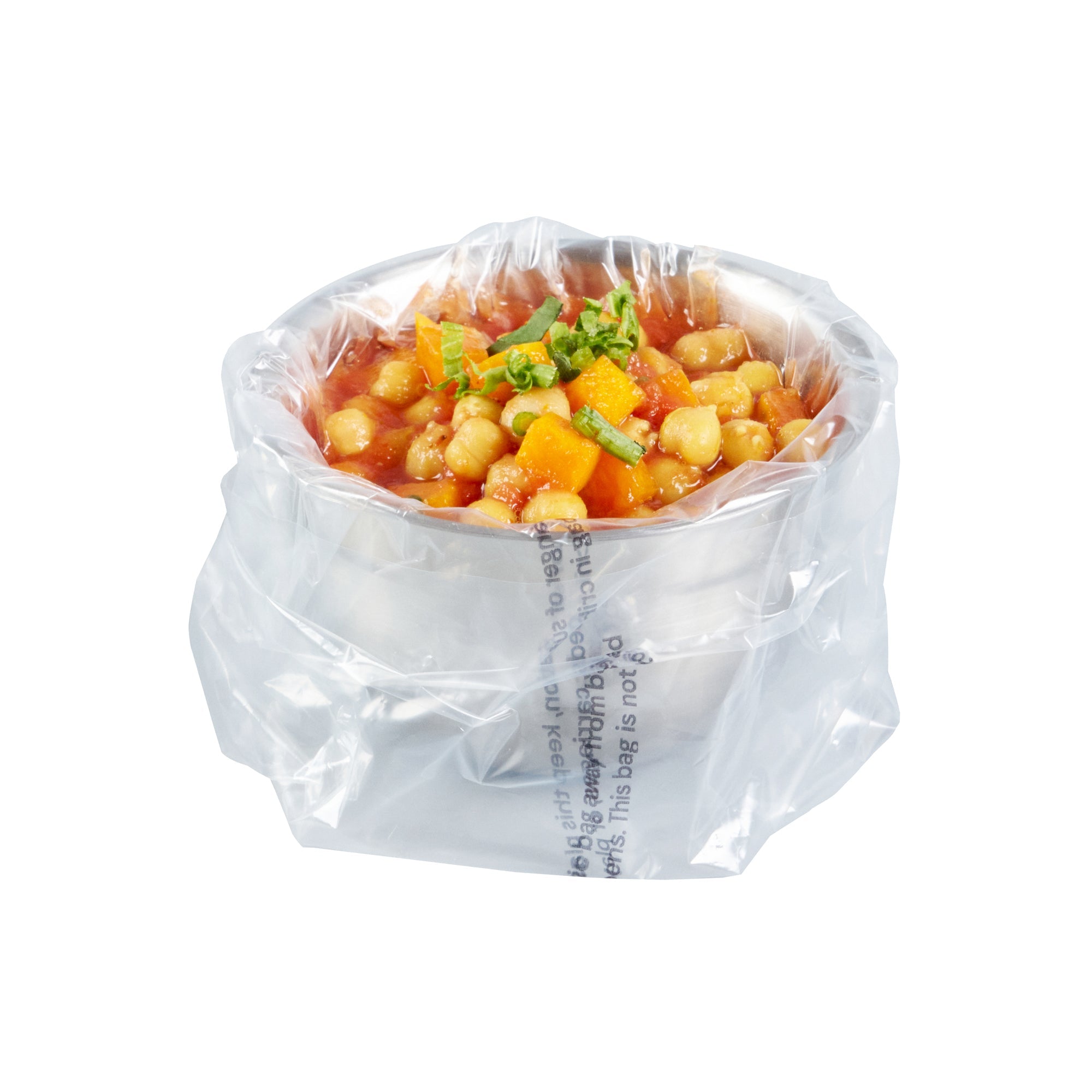 Fresh Hero Round Nylon Pan Liner - Fits 2 qt Round Pans - 9" x 14" - 100 count box