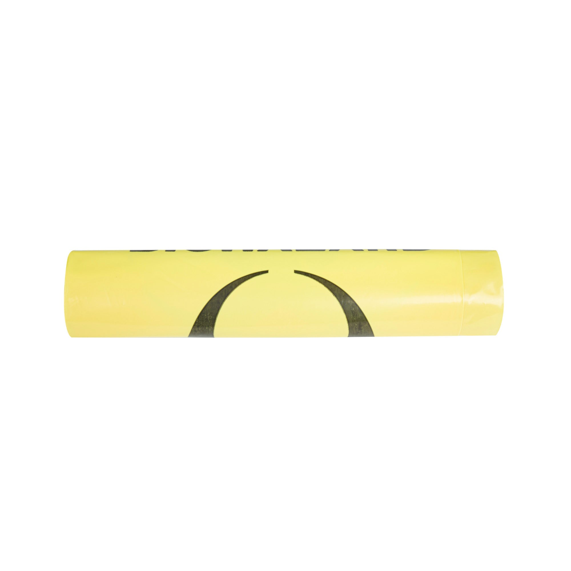 Clean Tek Professional 40-45 Gal Yellow Plastic Biohazard Trash Liner - Infectious Linen,Linear Low Density,3 mil - 40" x 46" - 50 count box