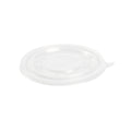 Bento Tek Round Clear Plastic Lid - Fits 12 oz To Go Box - 5" x 5" - 50 count box