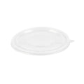 Bento Tek Round Clear Plastic Lid - Fits 23 oz To Go Box - 6" x 6" - 200 count box