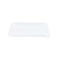 Bento Tek Rectangle Clear Plastic Lid - Fits 16, 22, 30 oz To Go Box - 7 1/4" x 4 3/4" - 50 count box