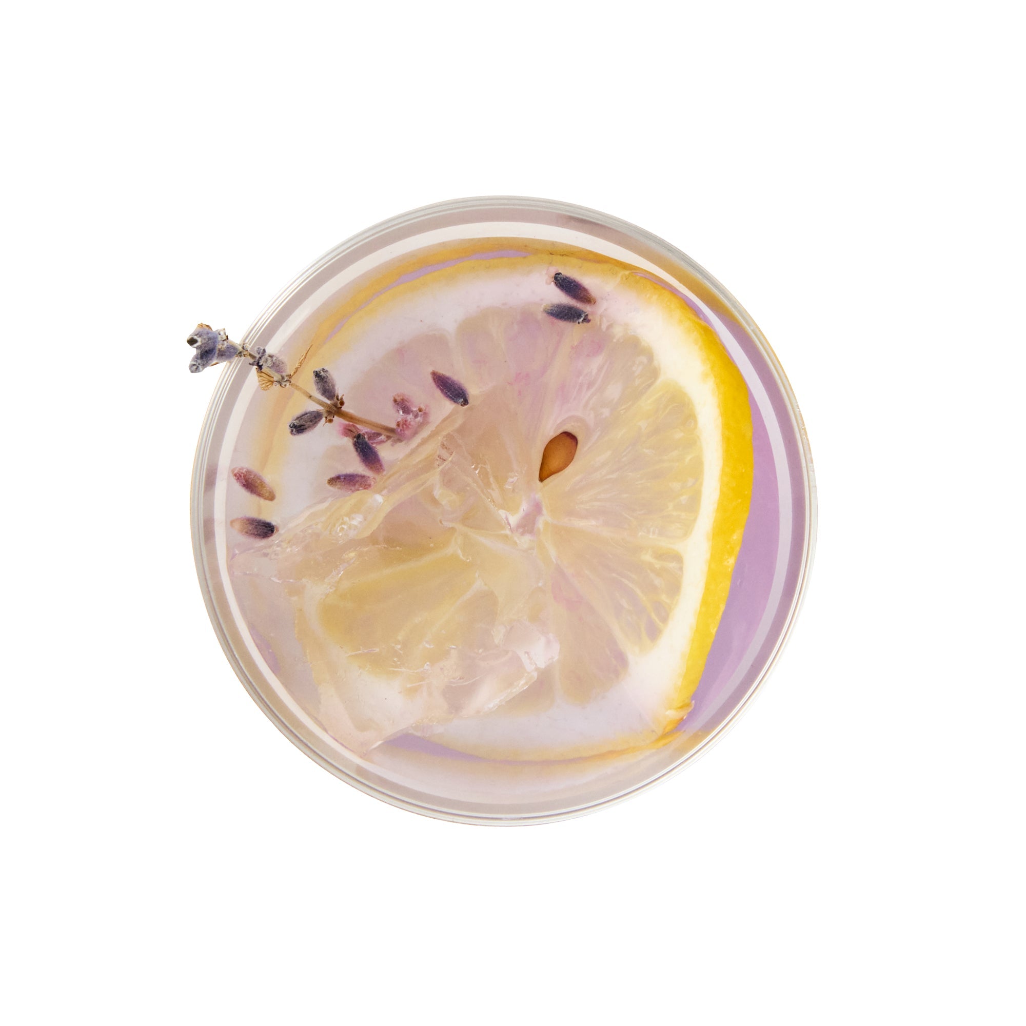 Chef 101 5 oz Clear Plastic Tumbler - with Gold Rim - 2 3/4" x 2 3/4" x 2 1/4" - 500 count box