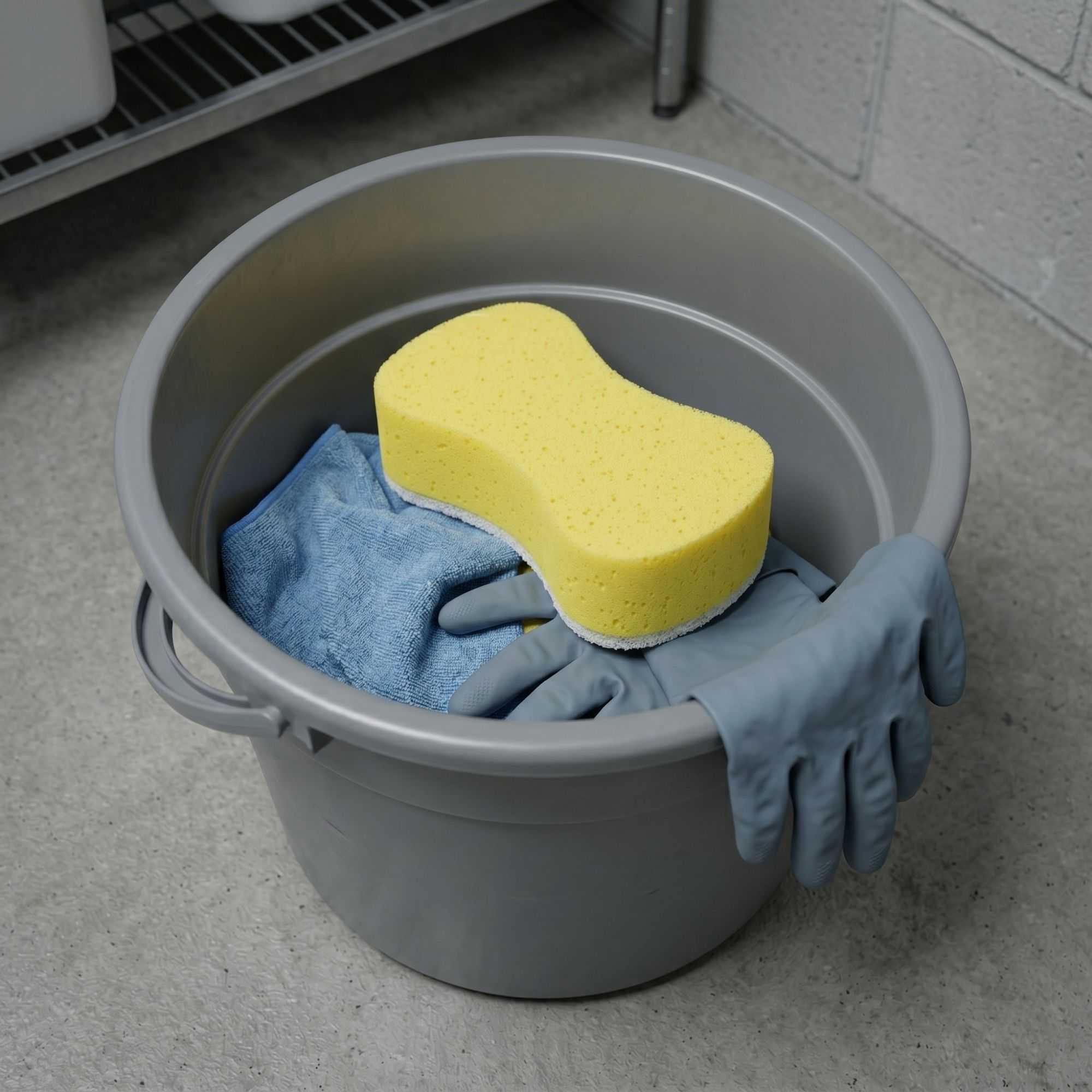 Clean Tek Professional Jumbo Yellow Sponge / White Light-Duty Scouring Pad Combo - 9 1/2" x 5" x 2 3/4" - 100 count box