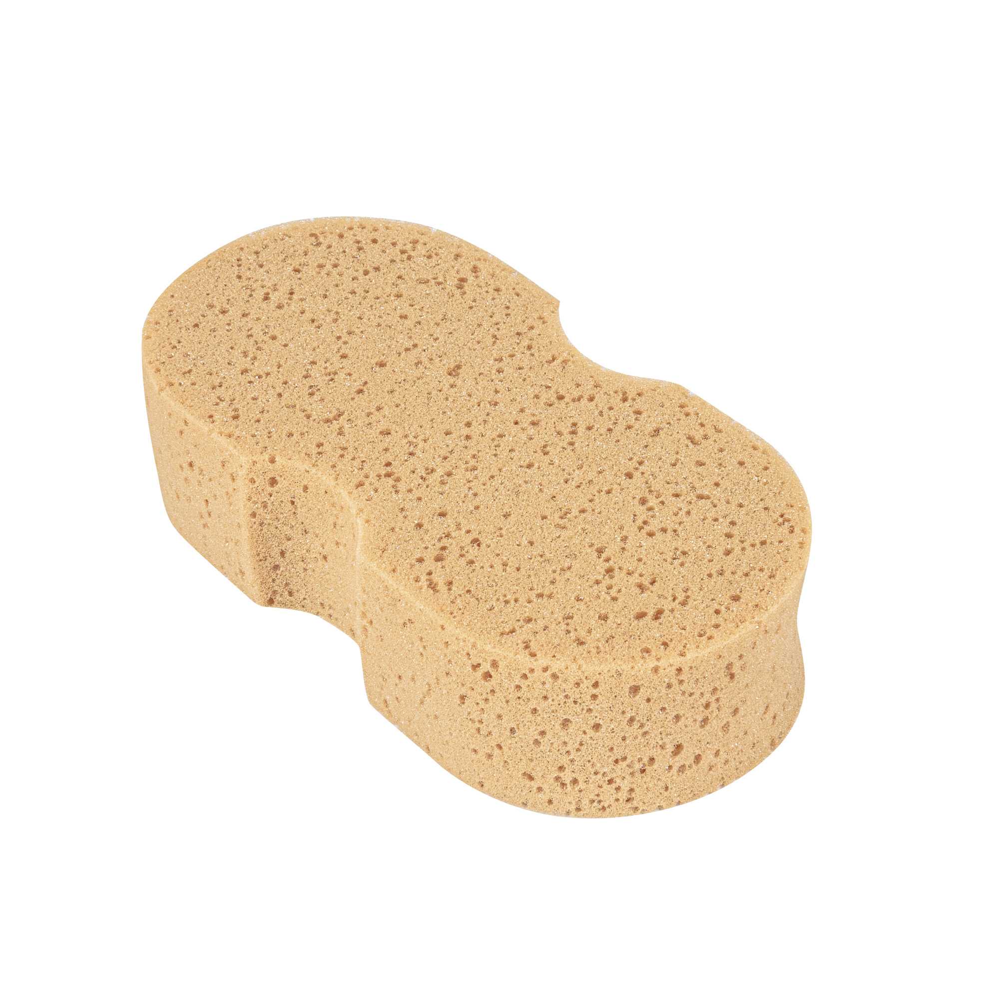 Clean Tek Professional Jumbo Beige Sponge - 8 3/4" x 4 1/4" x 2 1/4" - 1 count box