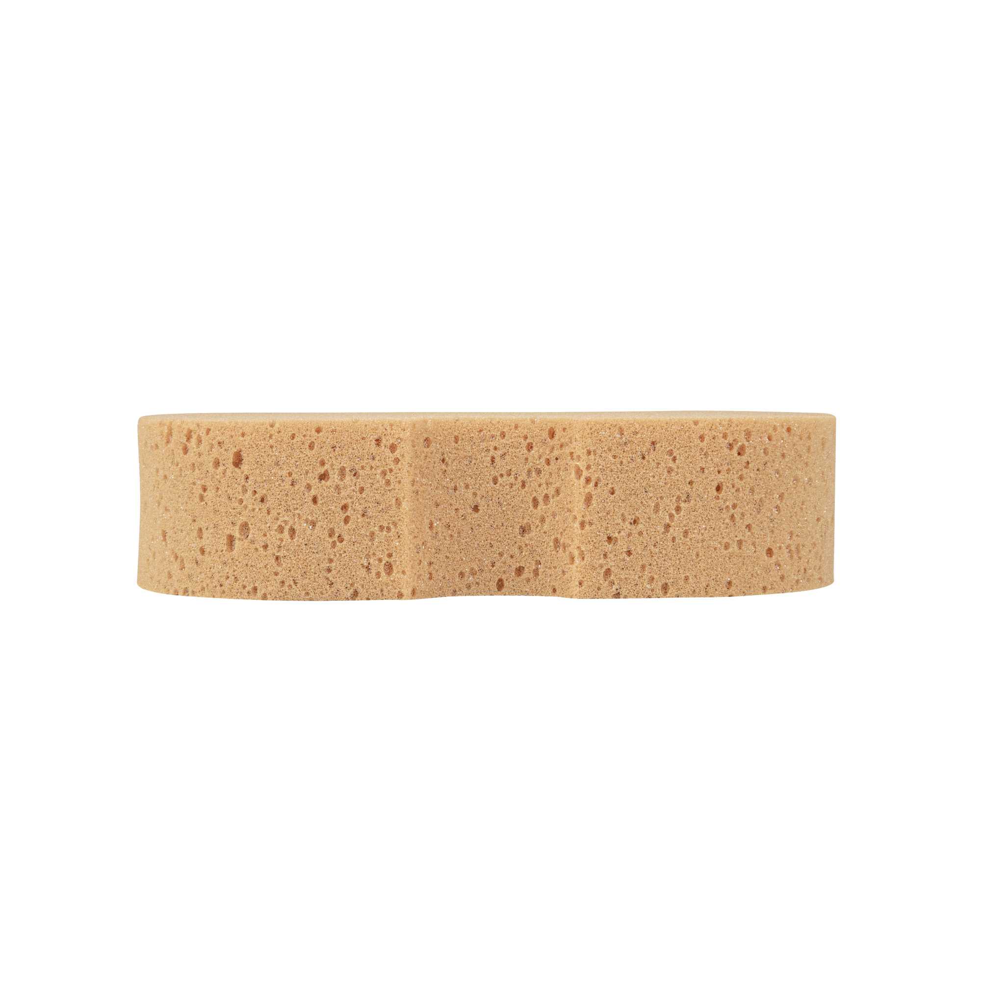 Clean Tek Professional Jumbo Beige Sponge - 8 3/4" x 4 1/4" x 2 1/4" - 1 count box