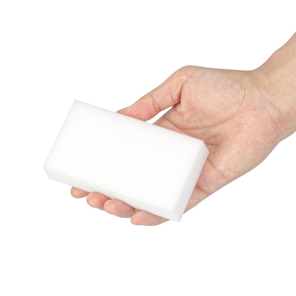 Clean Tek Professional White Eraser Sponge - 4 3/4" x 2 1/2" x 1" - 60 count box