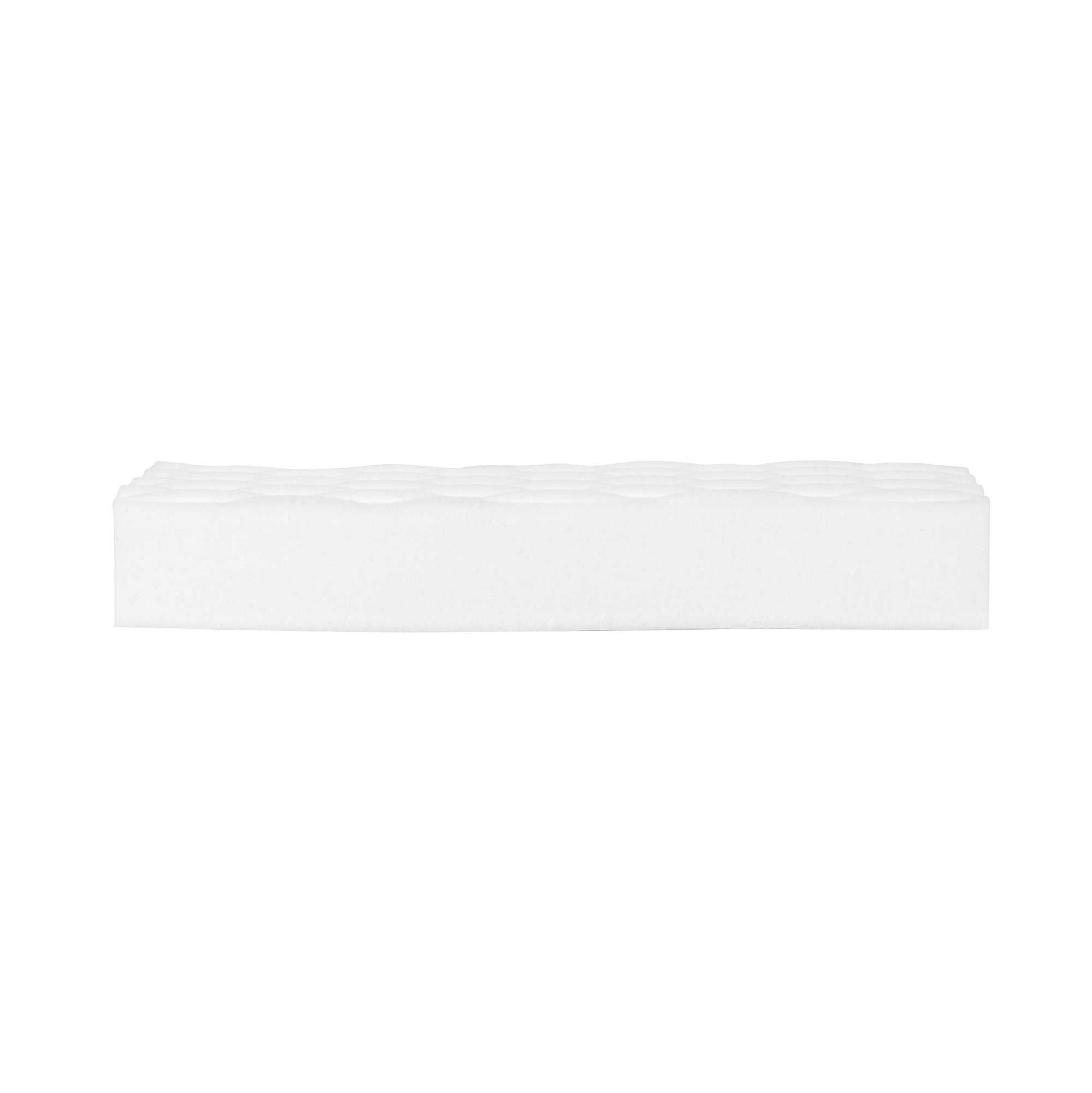 Clean Tek Professional Extra Power White Eraser Sponge - Textured - 4 1/2" x 2 1/2" x 3/4" - 3 count box