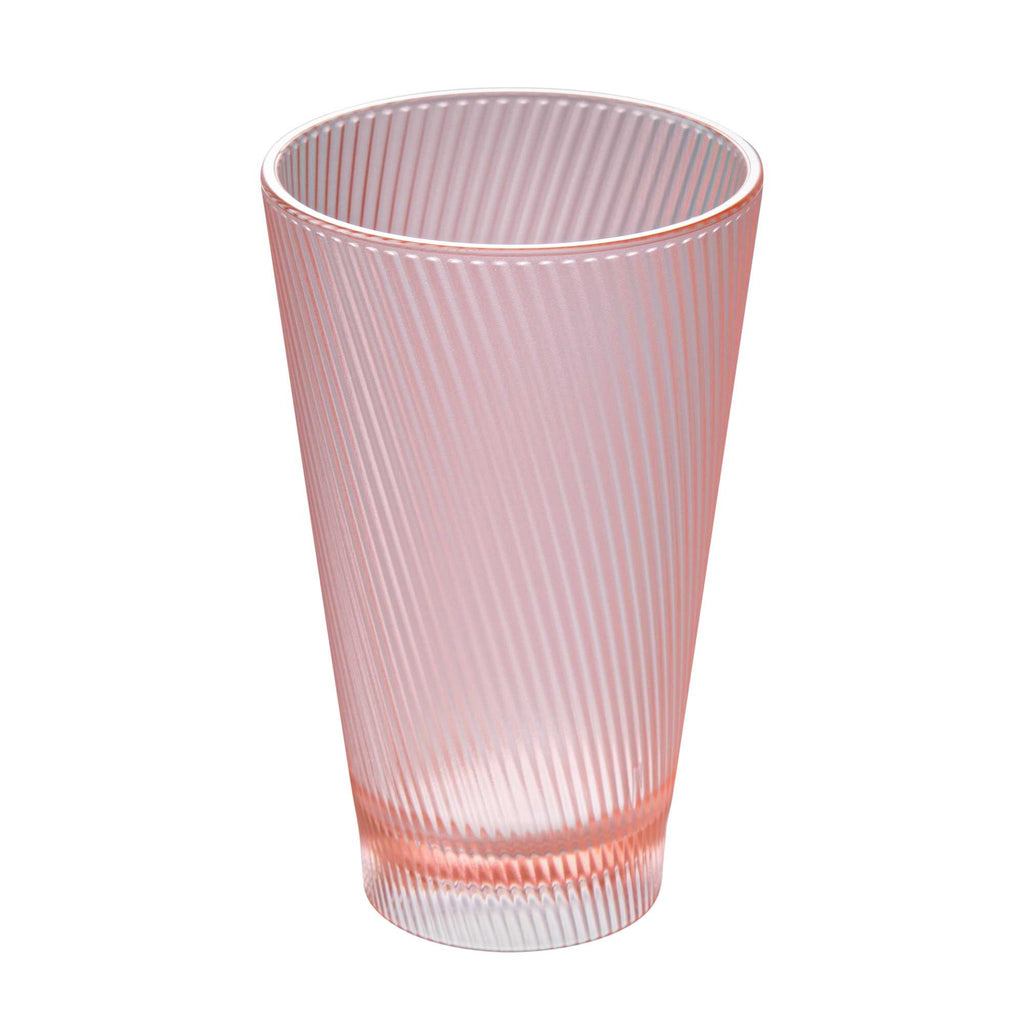 Bev Tek 14 oz Pink SAN Plastic Tumbler - 6 count box