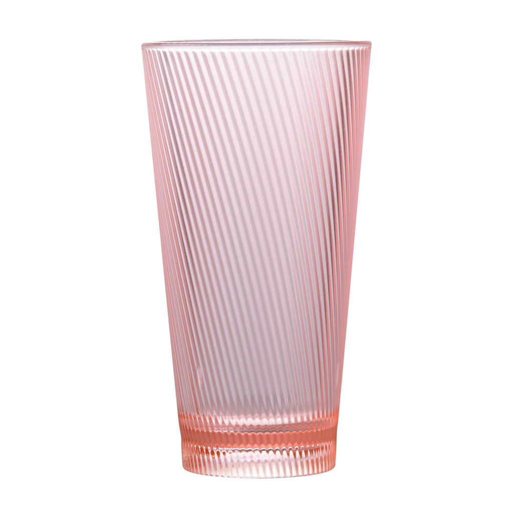 Bev Tek 20 oz Pink SAN Plastic Tumbler - 48 count box