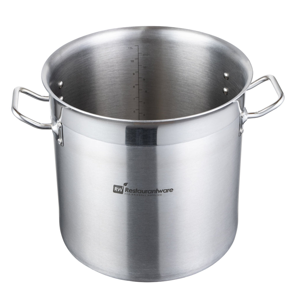 Met Lux 13.5 qt Stainless Steel Stock Pot - Induction Ready - 1 count box