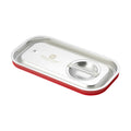 Met Lux Rectangle Stainless Steel Travel Lid - Fits 1/3 Size Steam Table Pan - 1 count box