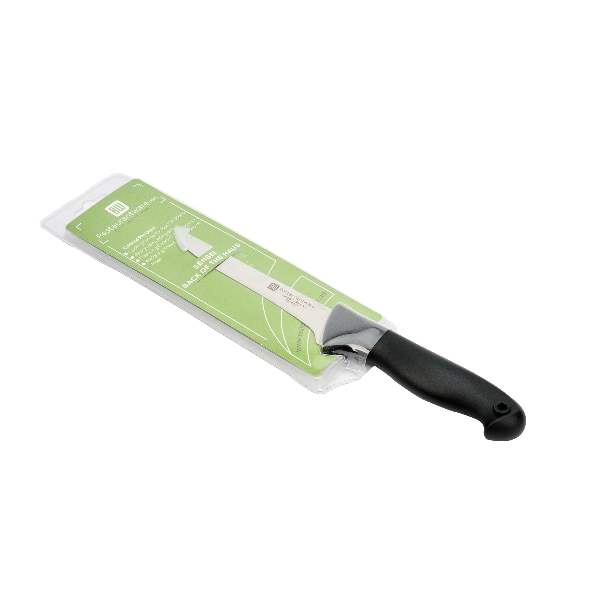 Sensei Back of the House German Steel 6" Flexible Boning Knife - HACCP Protection - 1 count box