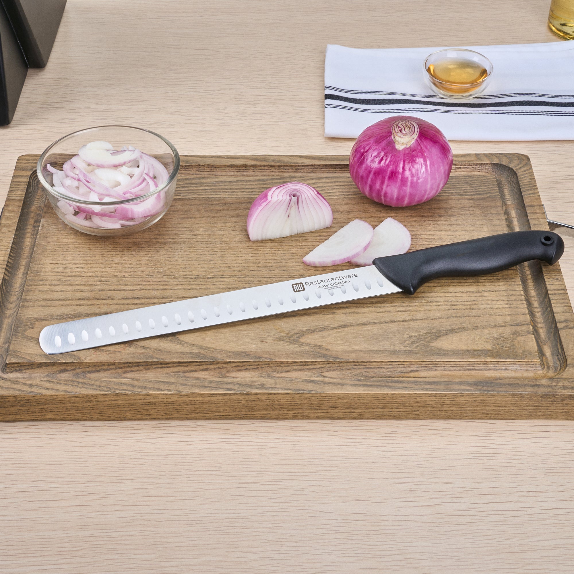 Sensei Back of the House German Steel 11" Slicing Knife - HACCP Protection - 1 count box