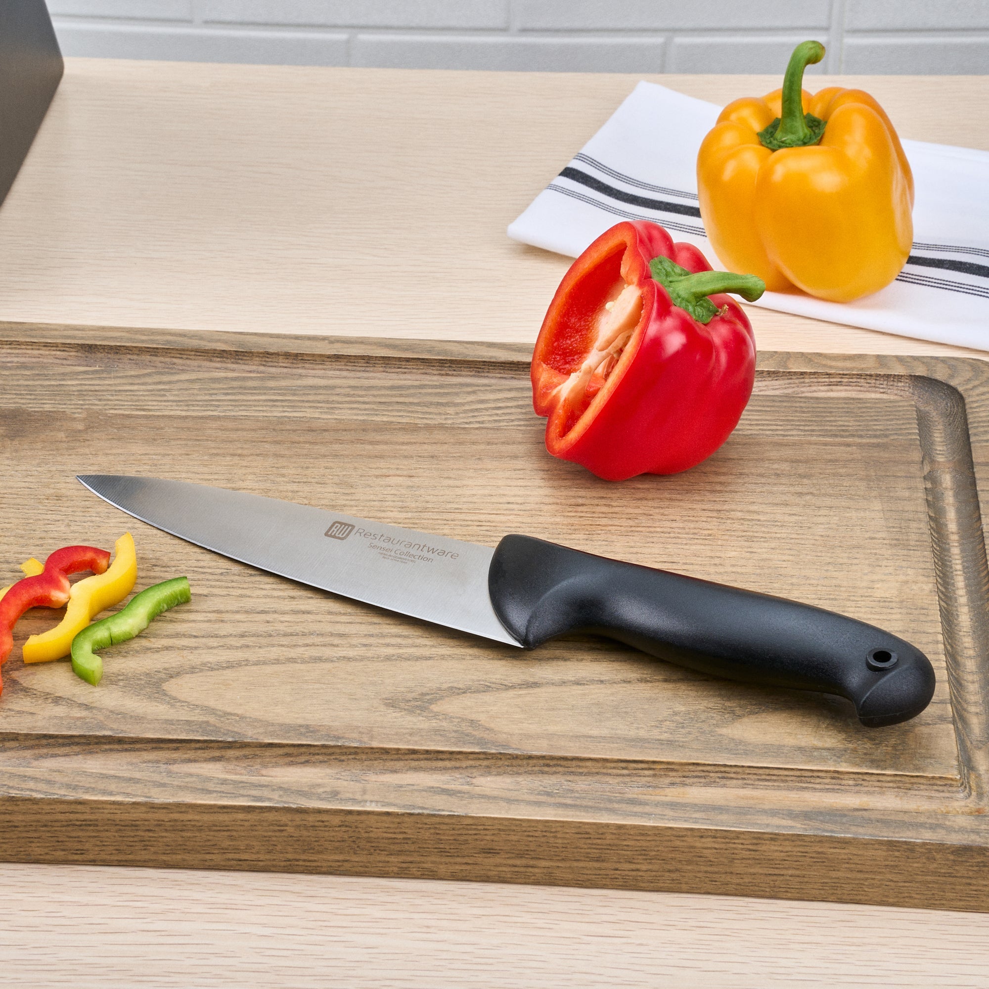 Sensei Back of the House German Steel 8" Chef's Knife - HACCP Protection - 1 count box