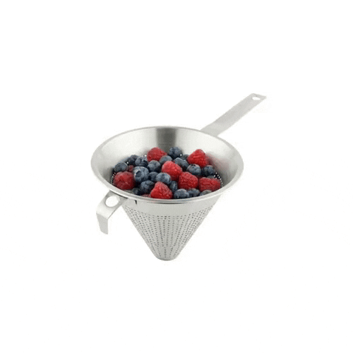 Met Lux Stainless Steel China Cap Coarse Strainer - 14 3/4" - 1 count box