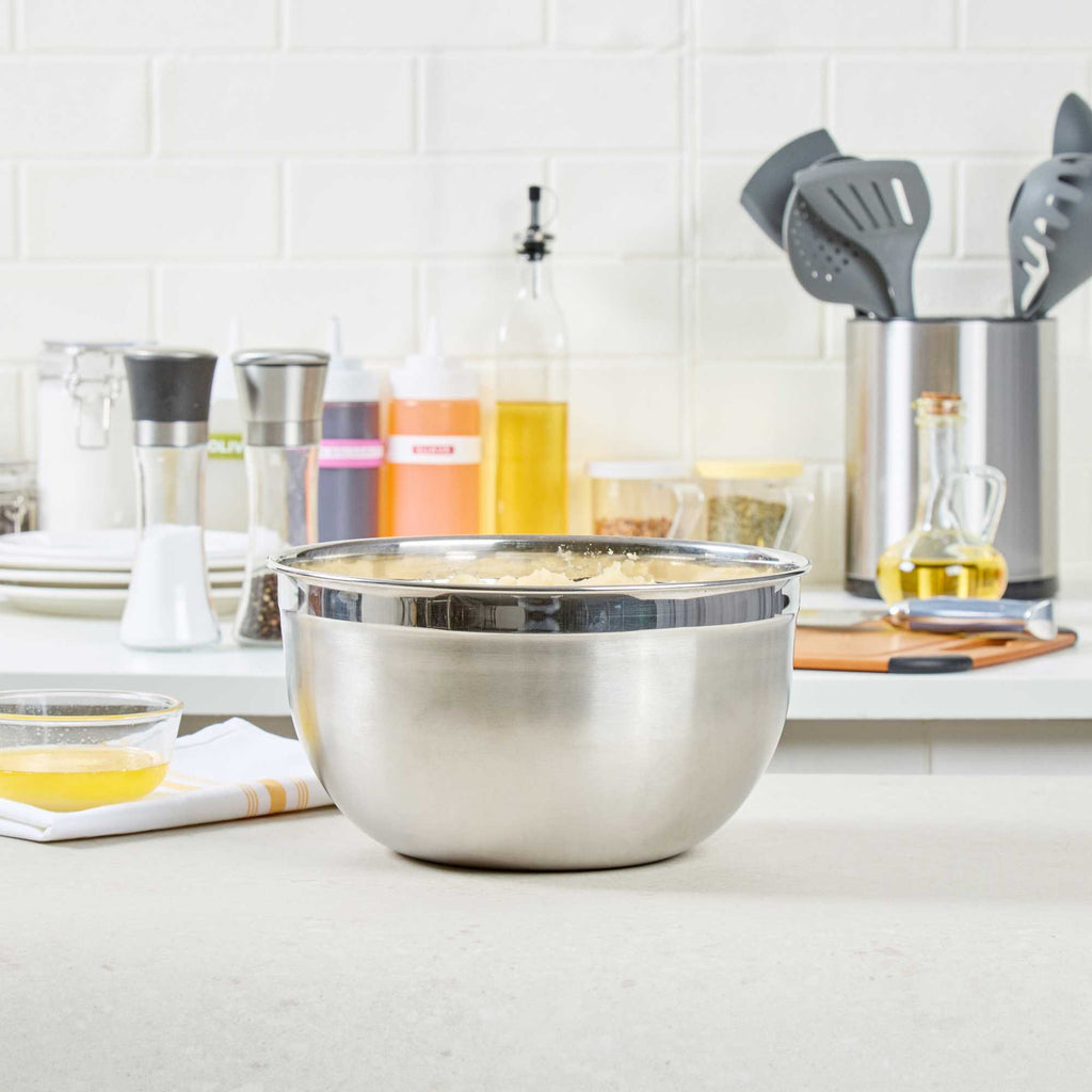 Met Lux 6 qt Stainless Steel Premium German Mixing Bowl - 1 count box