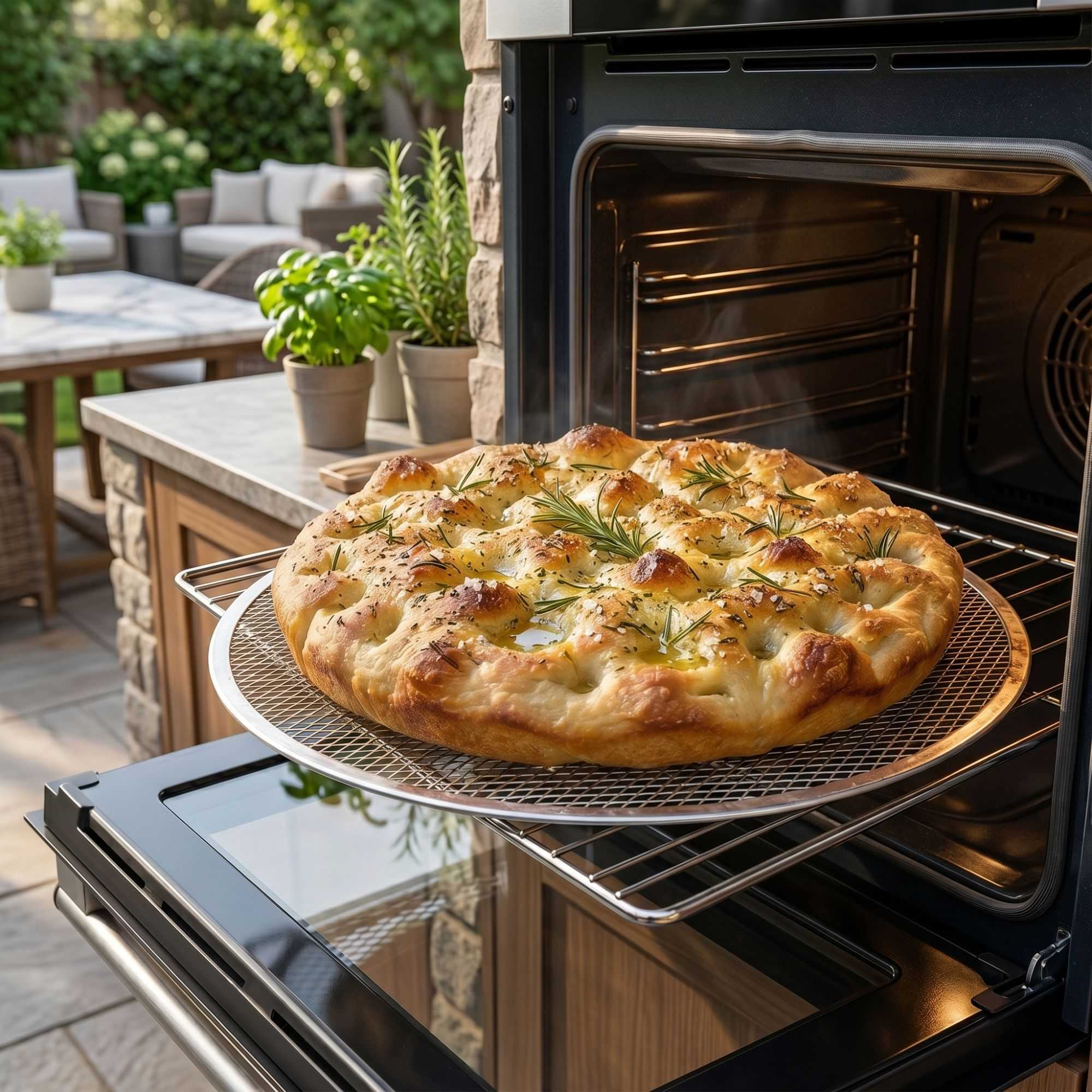 Met Lux Aluminum Mesh Pizza Screen - 16" x 16" - 1 count box