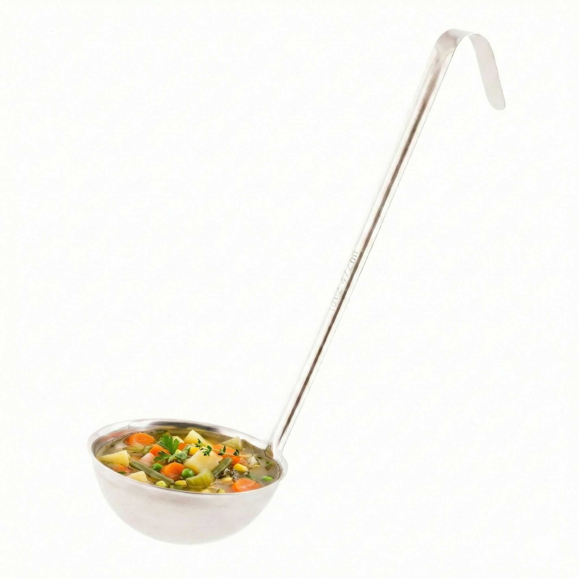 Met Lux 16 oz Stainless Steel Serving Ladle - One-Piece - 1 count box