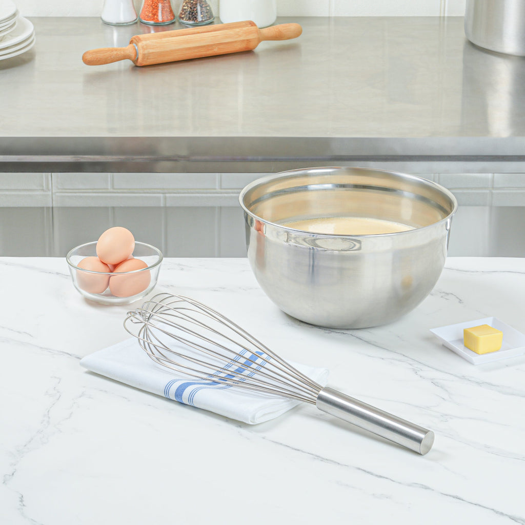 Met Lux Stainless Steel French Whisk - 16" - 1 count box