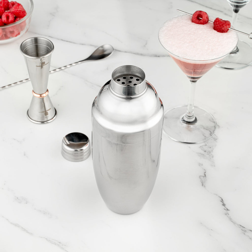 Bar Lux 24 oz Stainless Steel Cobbler Shaker - Mirrored Finish - 1 count box